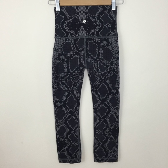 LULULEMON Hi-Rise Wunder Under Snake Leggings - Picture 8 of 13